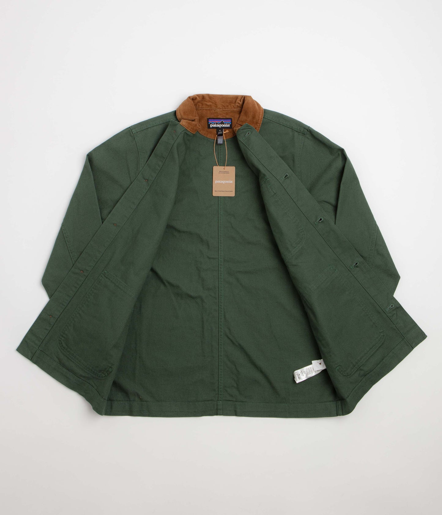 Patagonia Point Reyes Canvas Jacket - Canopy Green