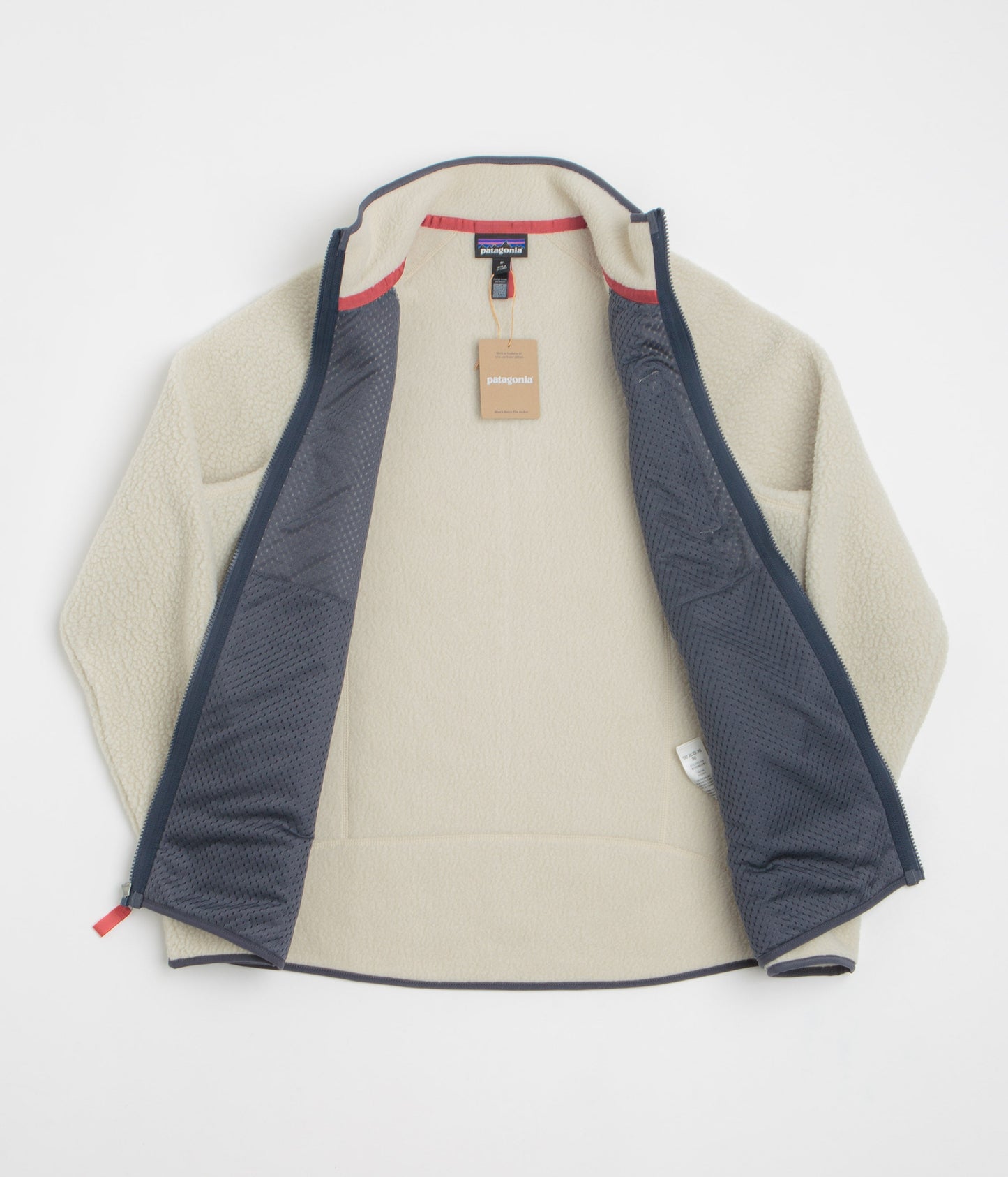 Patagonia Retro Pile Fleece - Pelican / Smolder Blue