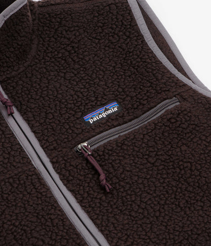 Patagonia Retro Pile Vest - Den Brown