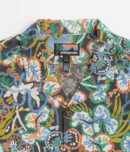 Patagonia Tidal Threads Camp Shirt - Undersea: Ink Black