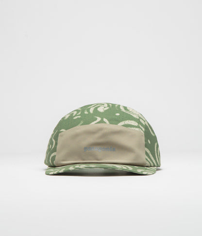 Patagonia Ultralight Ridge Cap - Sand Waves: Caper Green