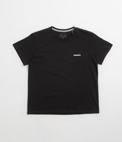 Patagonia Womens P-6 Logo Responsibili-Tee T-Shirt - Black