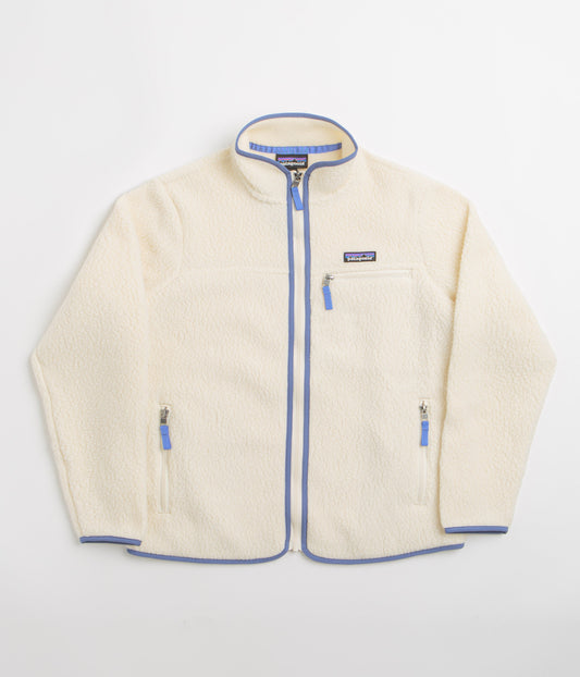 Patagonia Womens Retro Pile Fleece Jacket - Natural