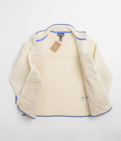 Patagonia Womens Retro Pile Fleece Jacket - Natural