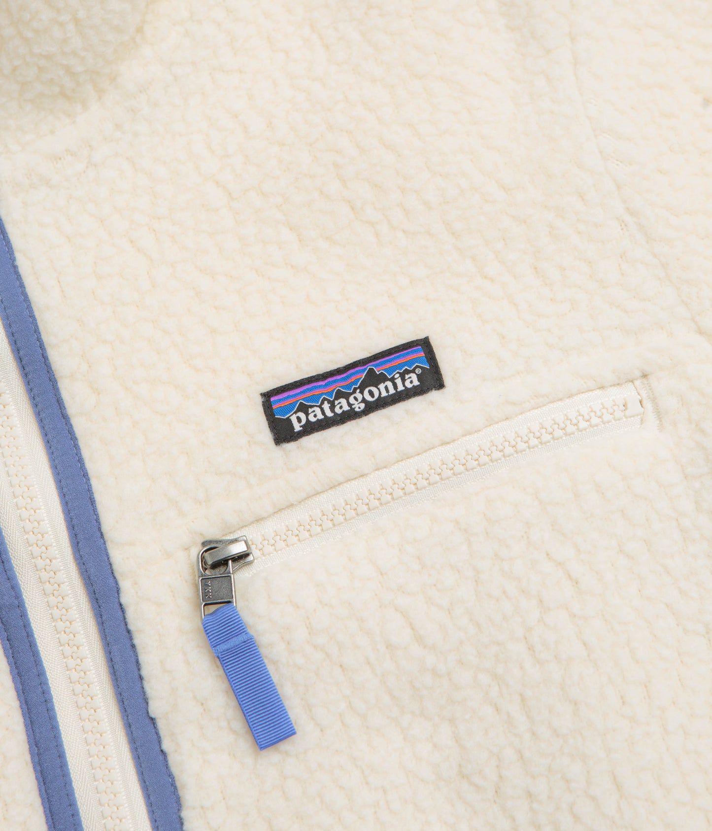 Patagonia Womens Retro Pile Fleece Jacket - Natural