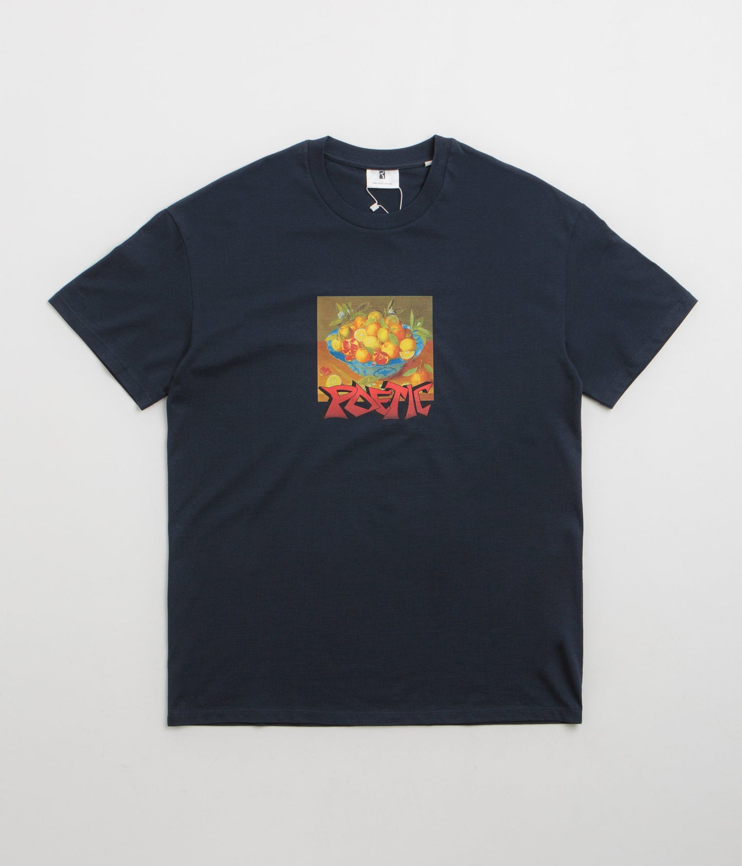 Poetic Collective Graff Fruit T-Shirt - Navy