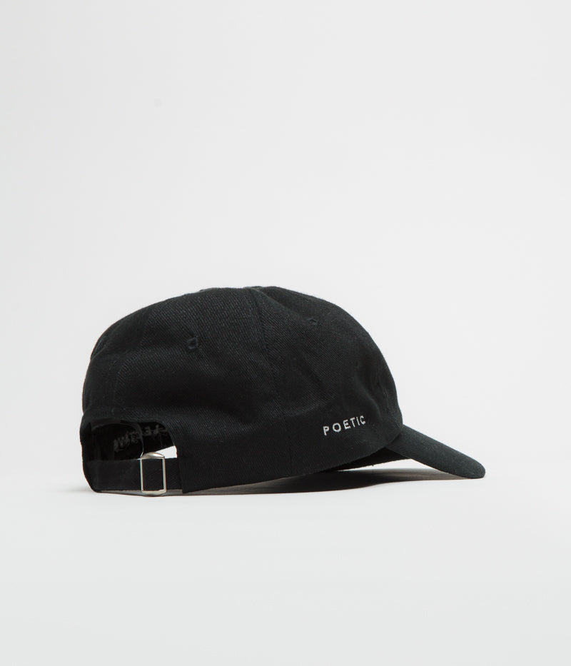 Poetic Collective Side Embroidery Classic Cap - Black