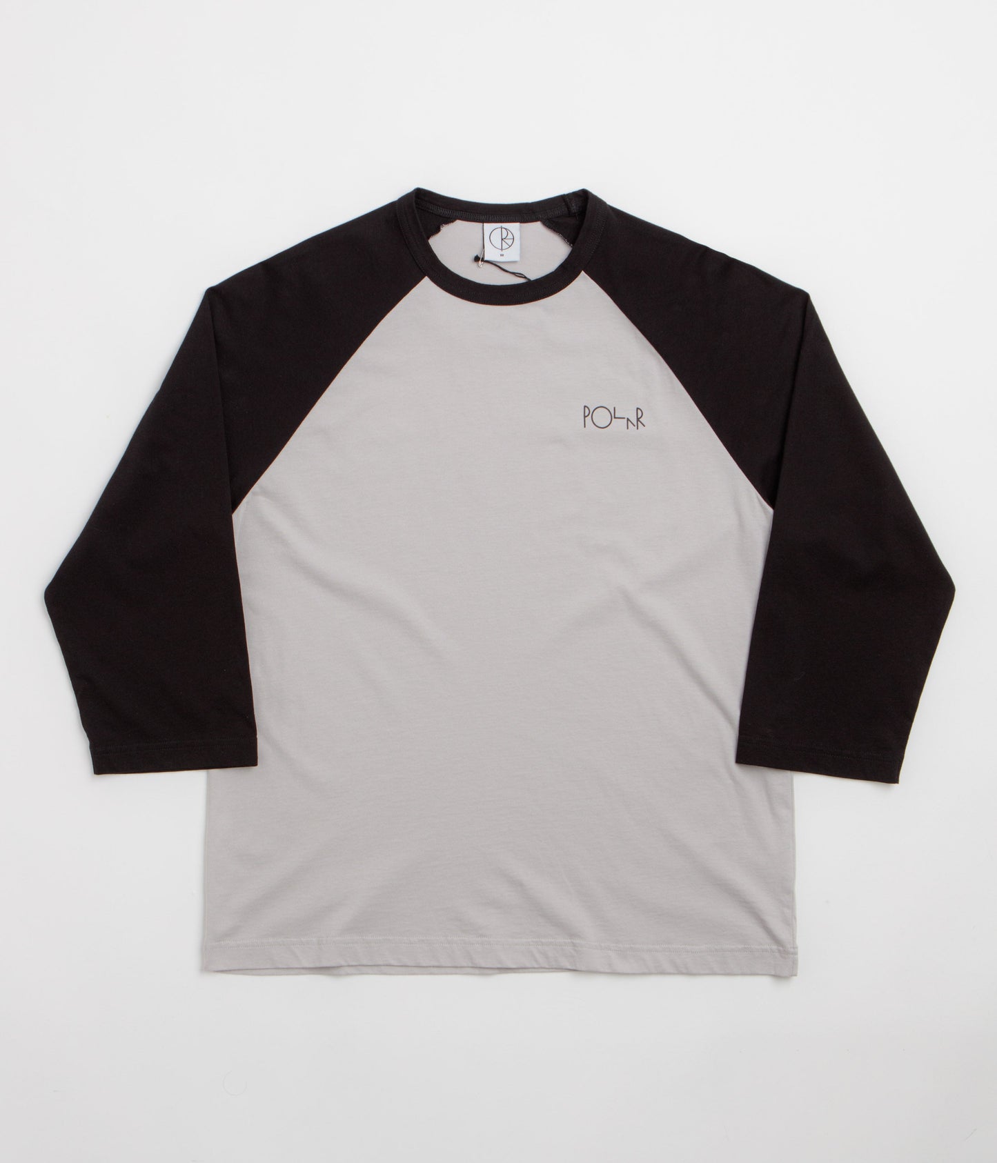 Polar 3/4 Sleeve T-Shirt - Black / Silver