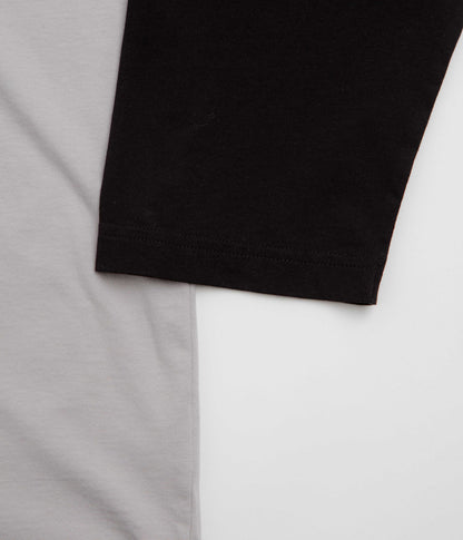 Polar 3/4 Sleeve T-Shirt - Black / Silver