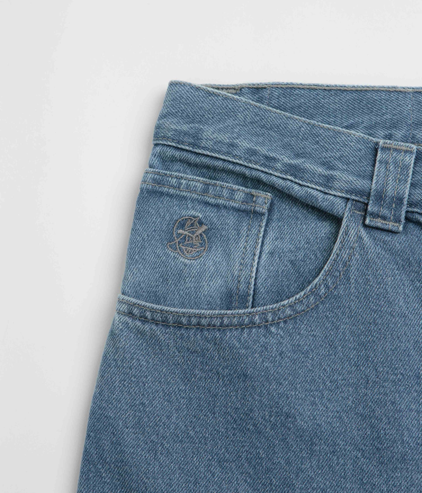 Polar 93 Jeans - Mid Blue