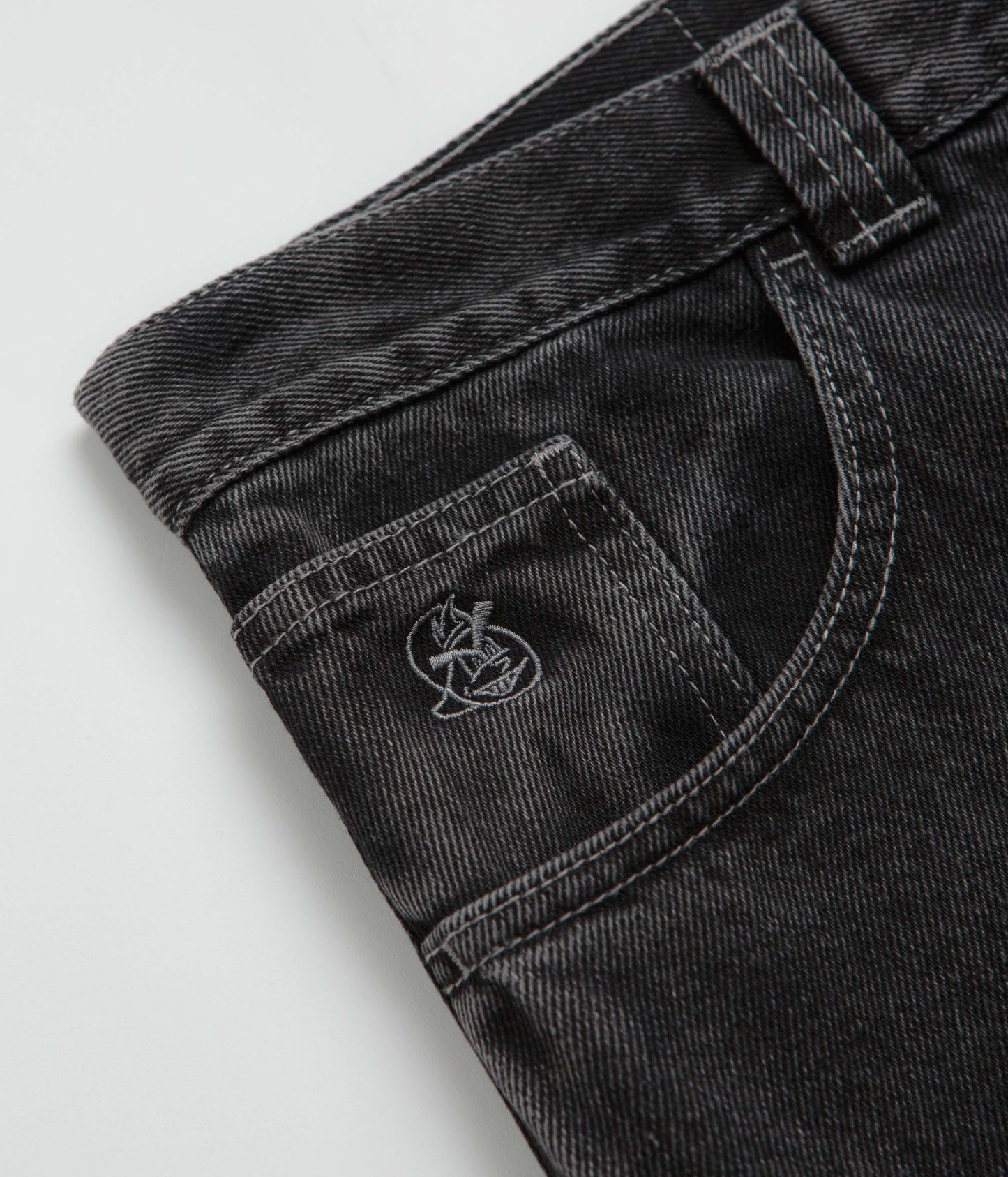 Polar 93 Jeans - Silver Black