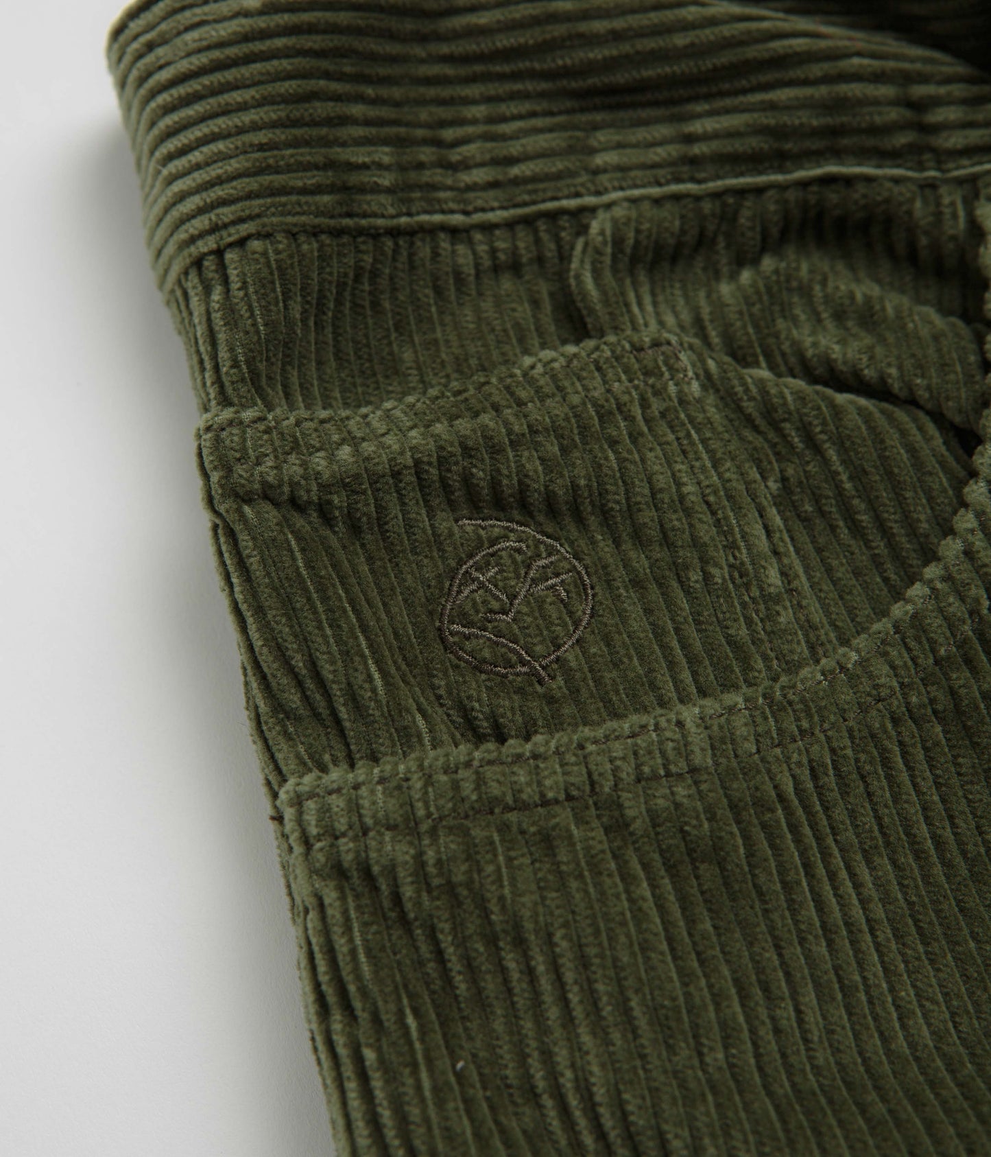 Polar Big Boy Cord Pants - Uniform Green