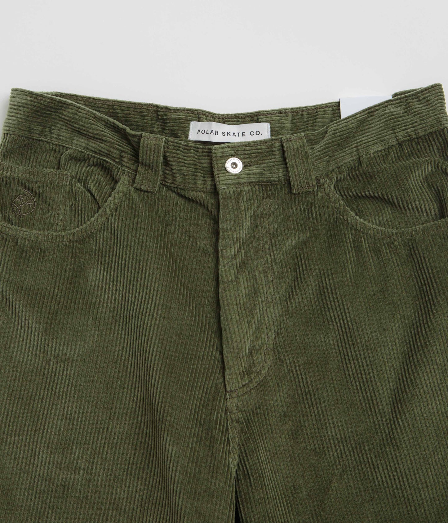 Polar Big Boy Cord Pants - Uniform Green
