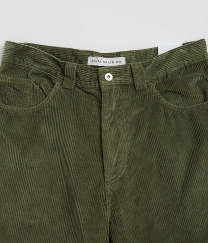 Polar Big Boy Cord Pants - Uniform Green