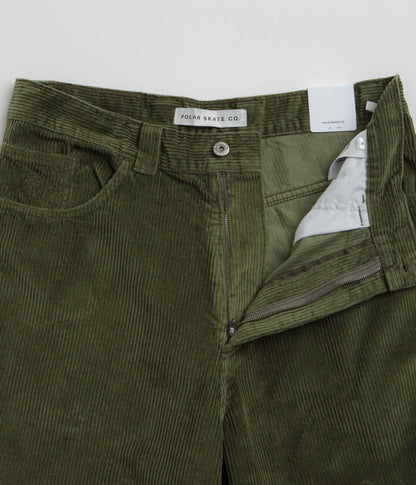 Polar Big Boy Cord Pants - Uniform Green