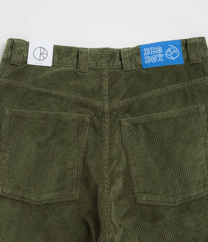 Polar Big Boy Cord Pants - Uniform Green