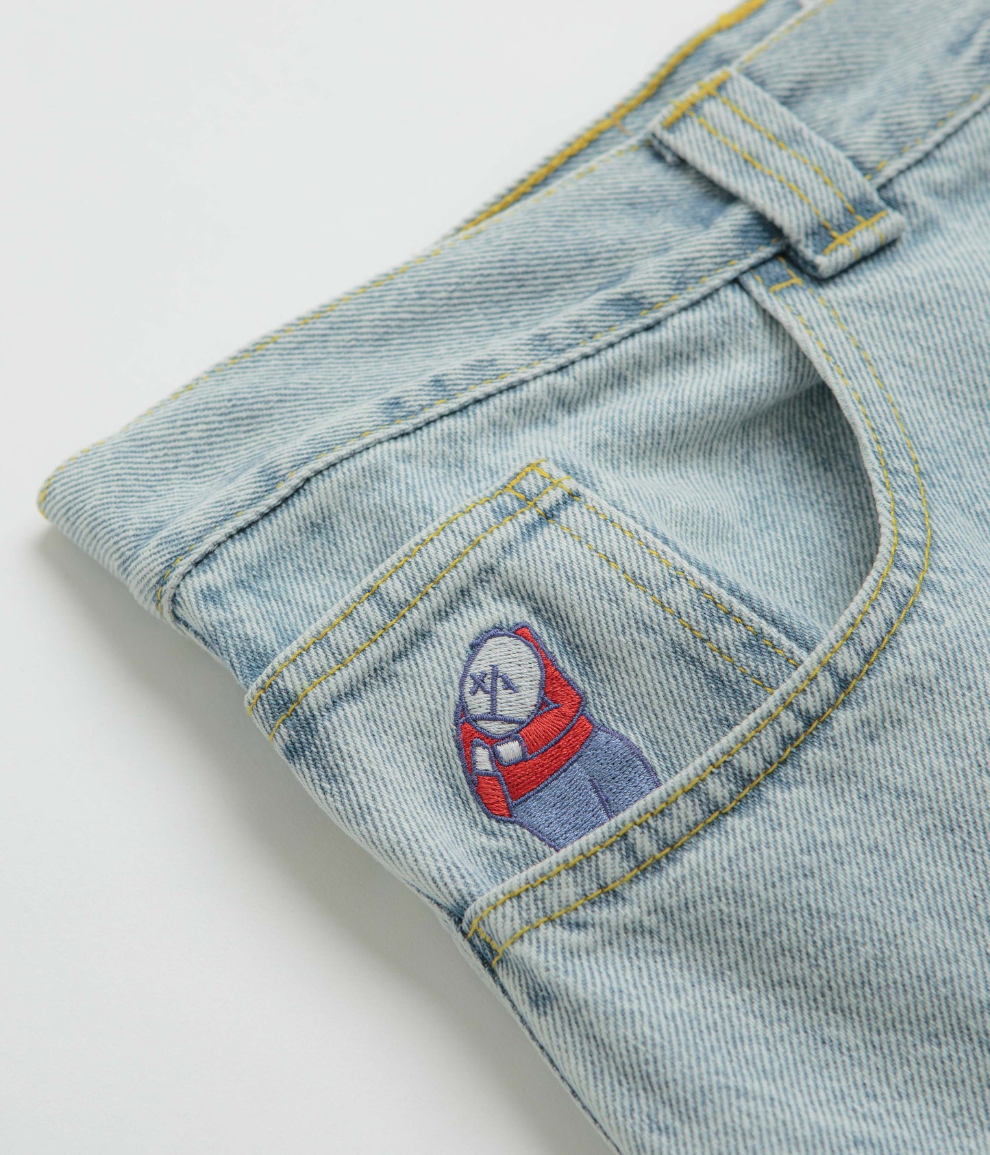 Polar Big Boy Jeans - Light Blue / OG Logo