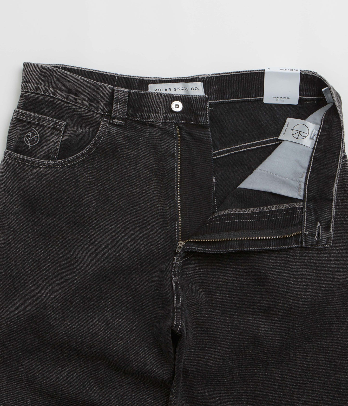 Polar Big Boy Jeans - Silver Black