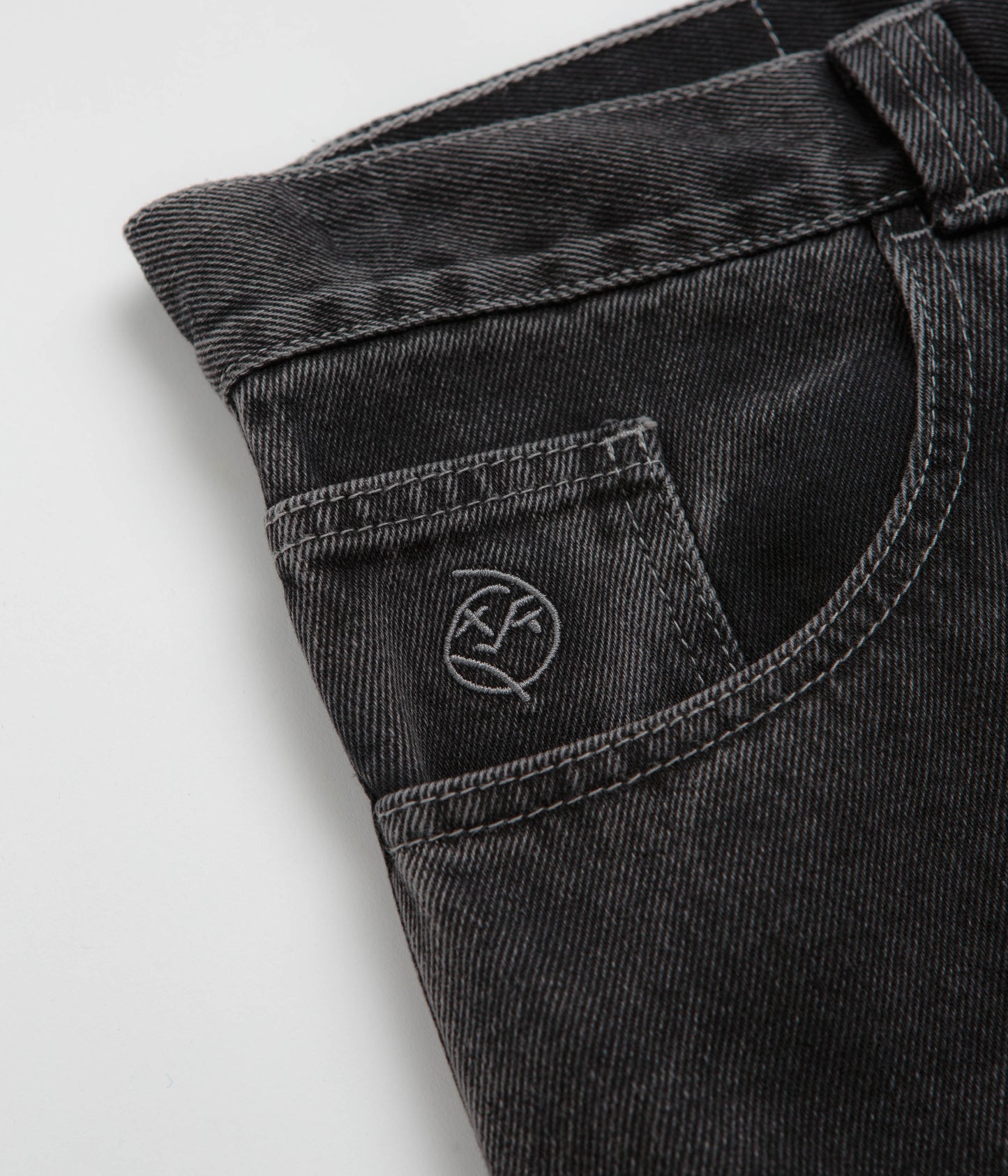 Polar Big Boy Jeans - Silver Black