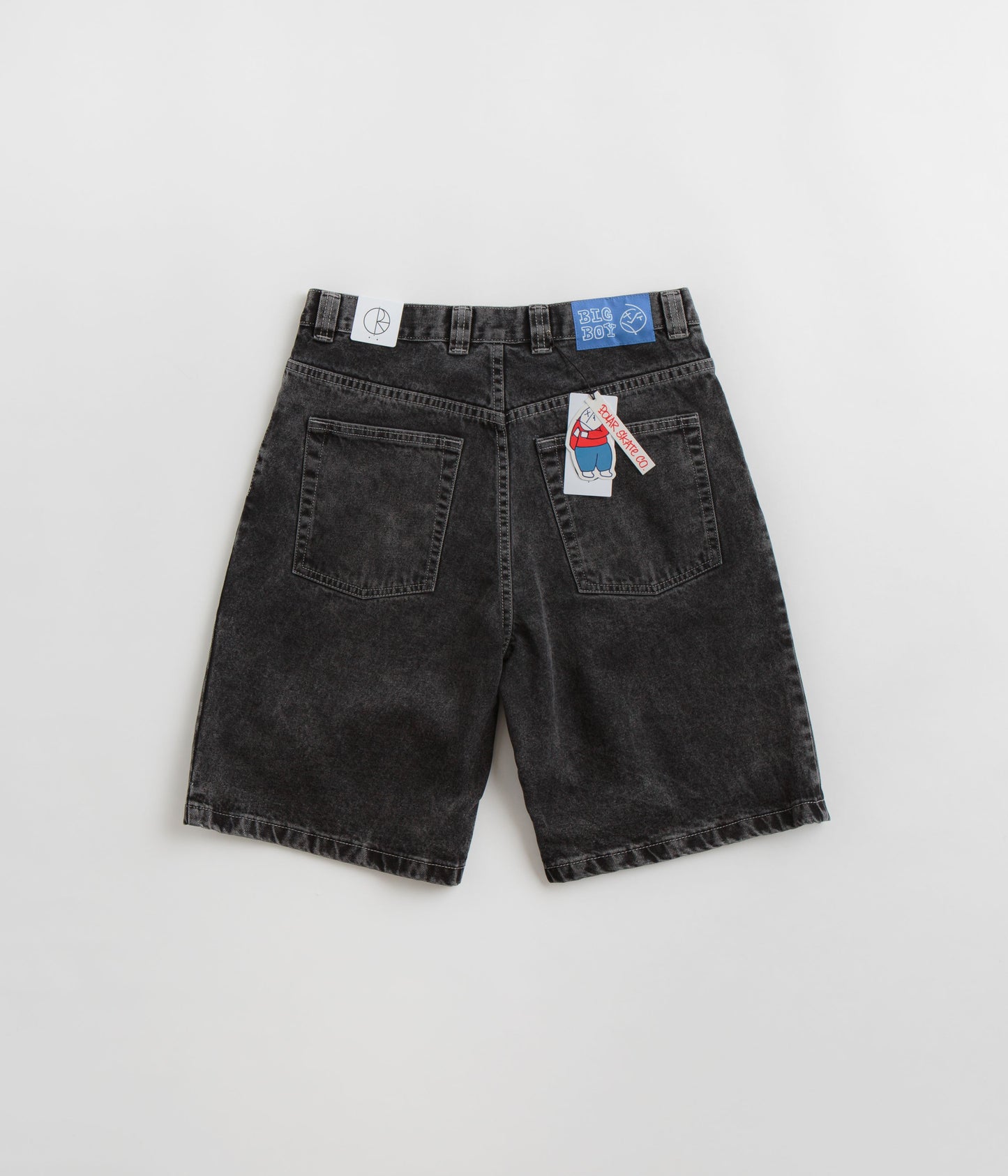 Polar Big Boy Shorts - Silver Black