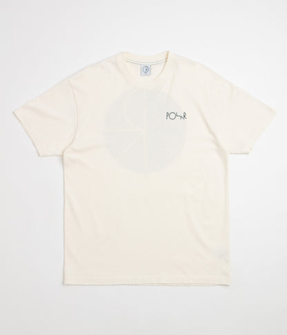 Polar Contrast Fill Logo T-Shirt - Ivory / Black