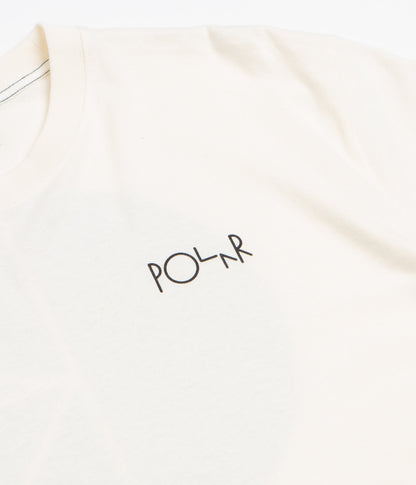 Polar Contrast Fill Logo T-Shirt - Ivory / Black
