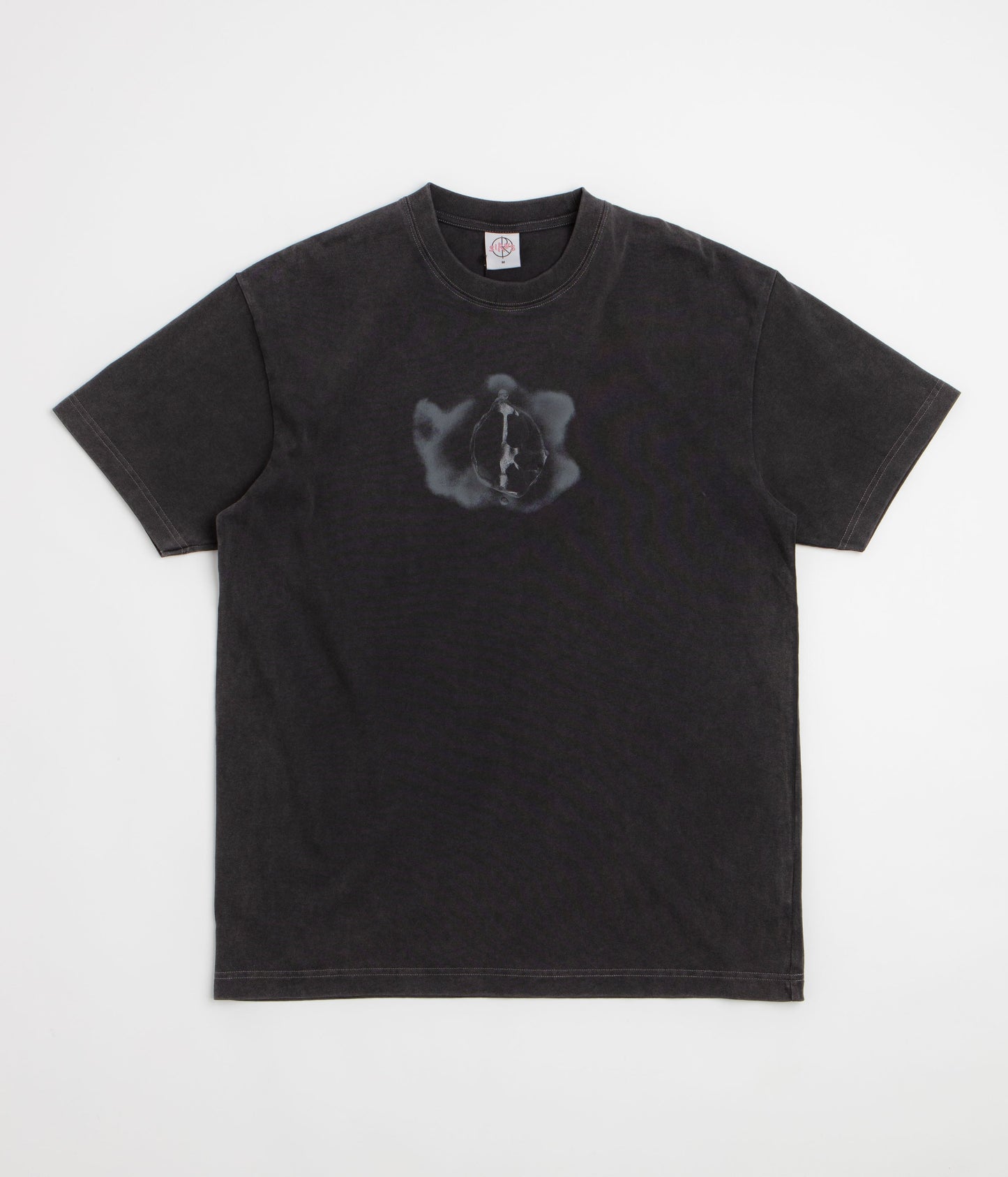 Polar Metal Logo T-Shirt - Silver Black