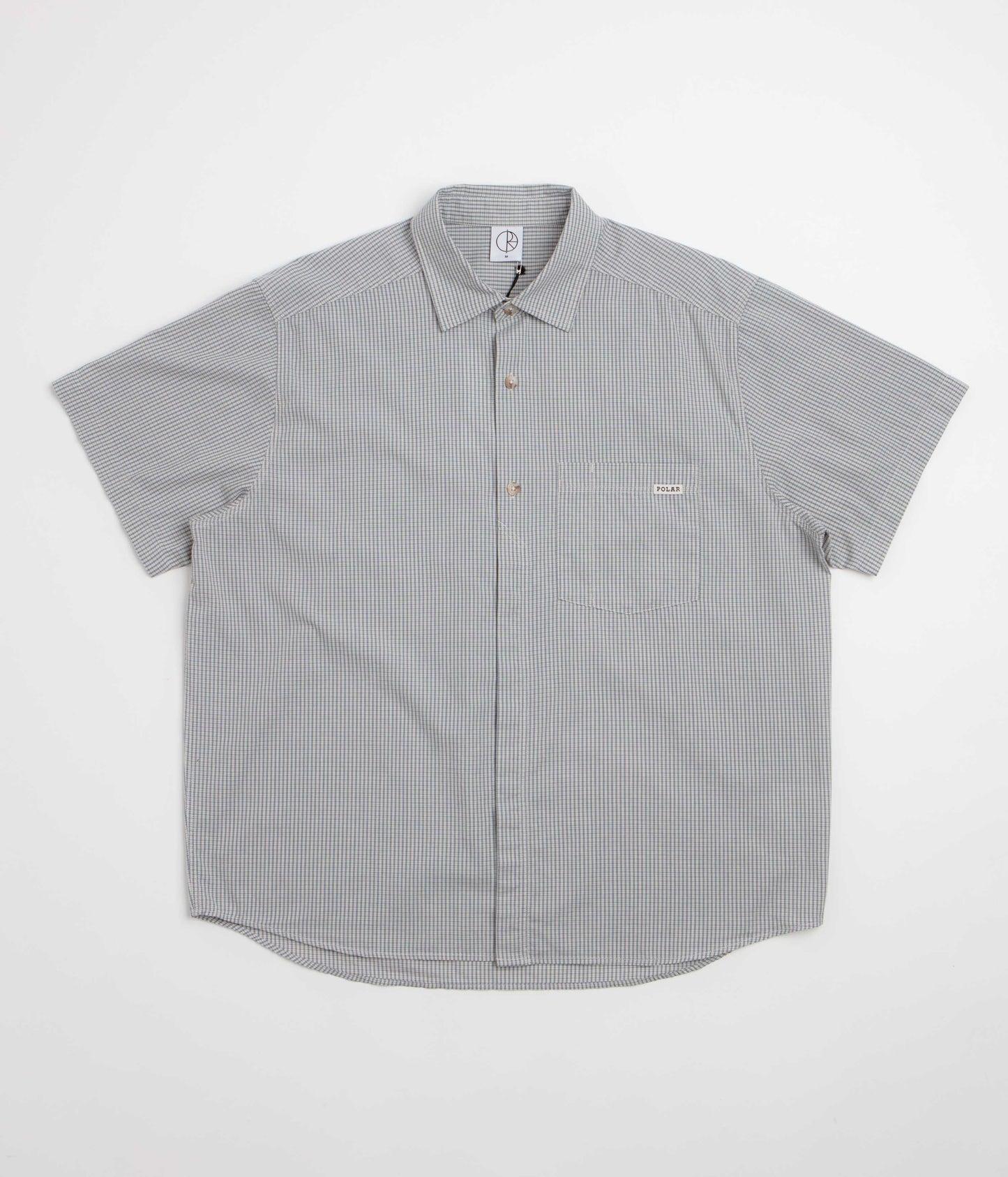 Polar Mitch Short Sleeve Shirt - Blue Check