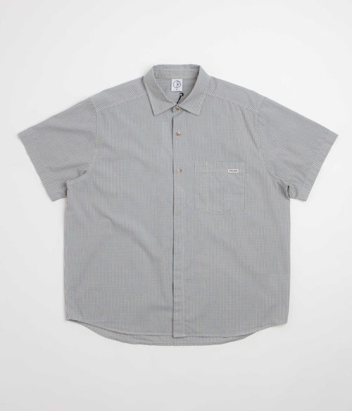 Polar Mitch Short Sleeve Shirt - Blue Check