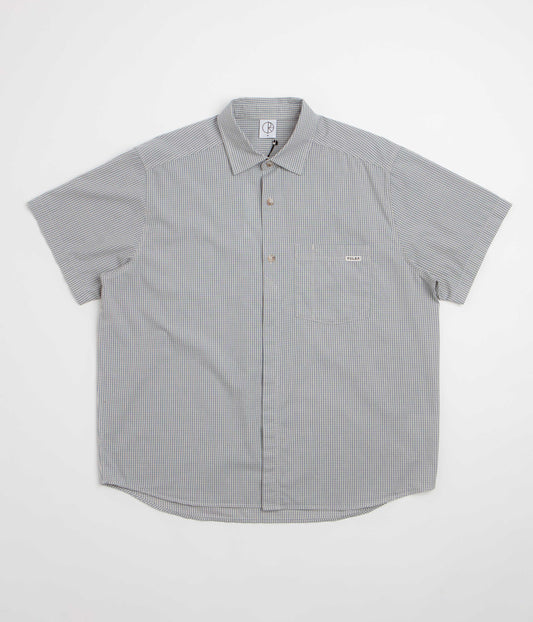 Polar Mitch Short Sleeve Shirt - Blue Check