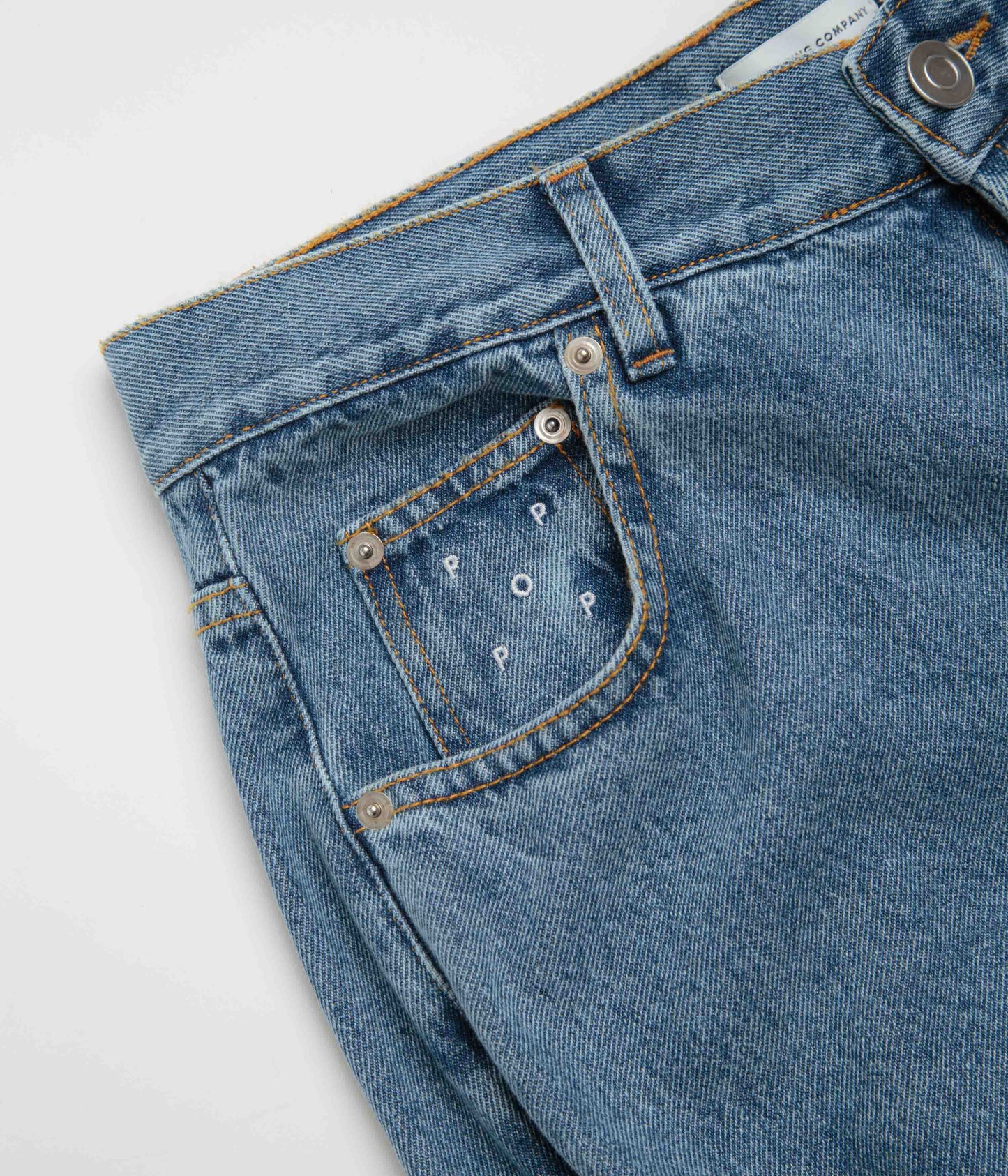 Pop Trading Company DRS Denim Pants - Stonewashed
