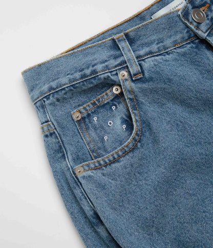 Pop Trading Company DRS Denim Pants - Stonewashed