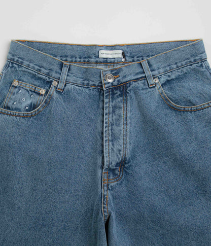 Pop Trading Company DRS Denim Pants - Stonewashed