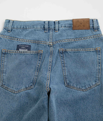 Pop Trading Company DRS Denim Pants - Stonewashed