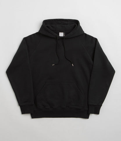 Pop Trading Company Logo Hoodie - Black / White