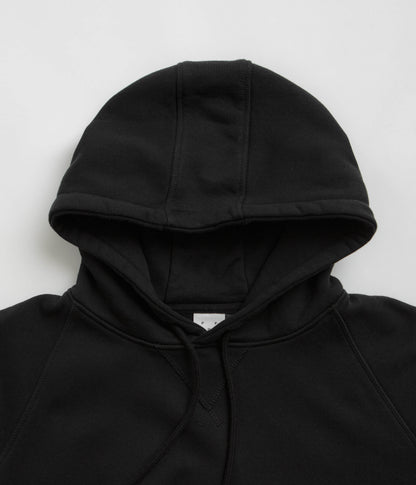 Pop Trading Company Logo Hoodie - Black / White