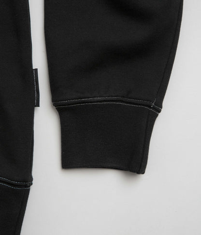 Purple Mountain Observatory Garment Dye Hoodie - Black / Black