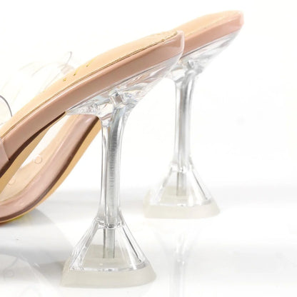 Quartz Bella Slingback Heels -Gold