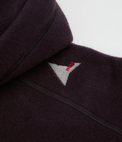 ROA Drowi Polartec 100 Series Fleece Hoodie - Purple