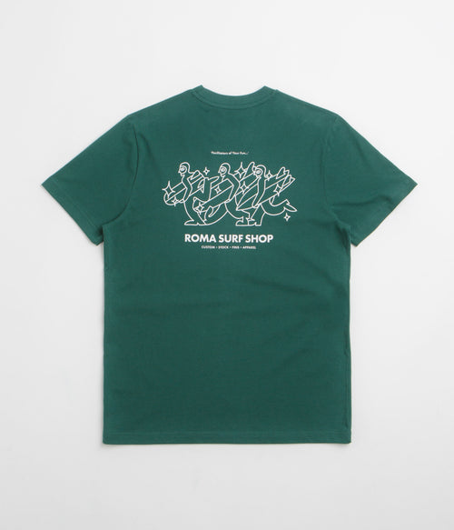 Roma Facilitator T-Shirt - Green / White