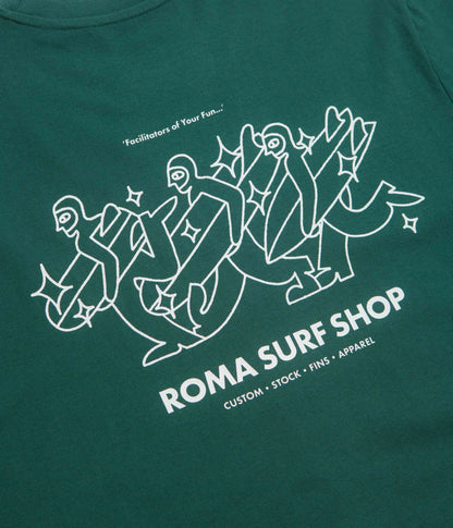 Roma Facilitator T-Shirt - Green / White