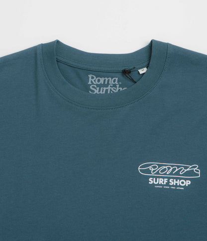 Roma Facilitator T-Shirt - Teal / White