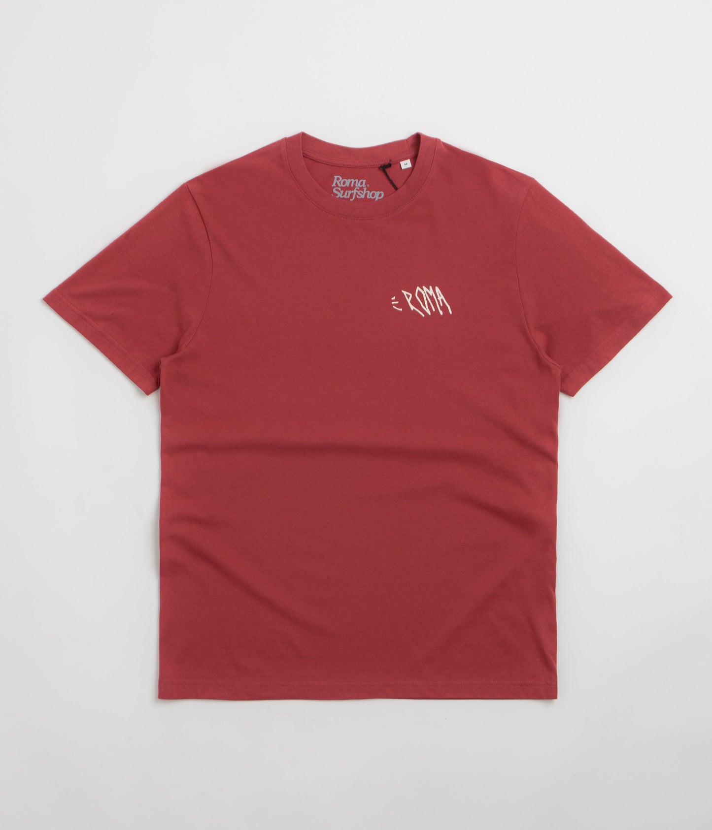 Roma Screaming Logo T-Shirt - Red / Cream