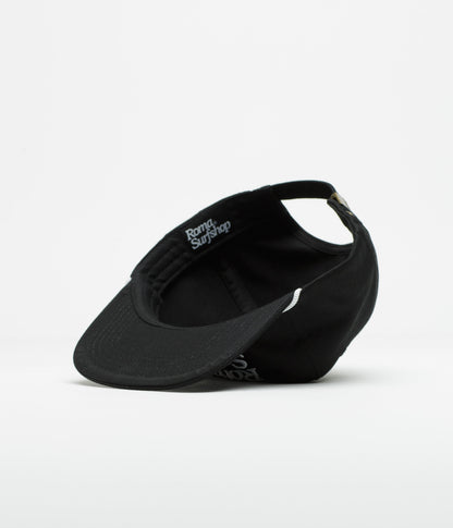 Roma Shop Cap - Black / White