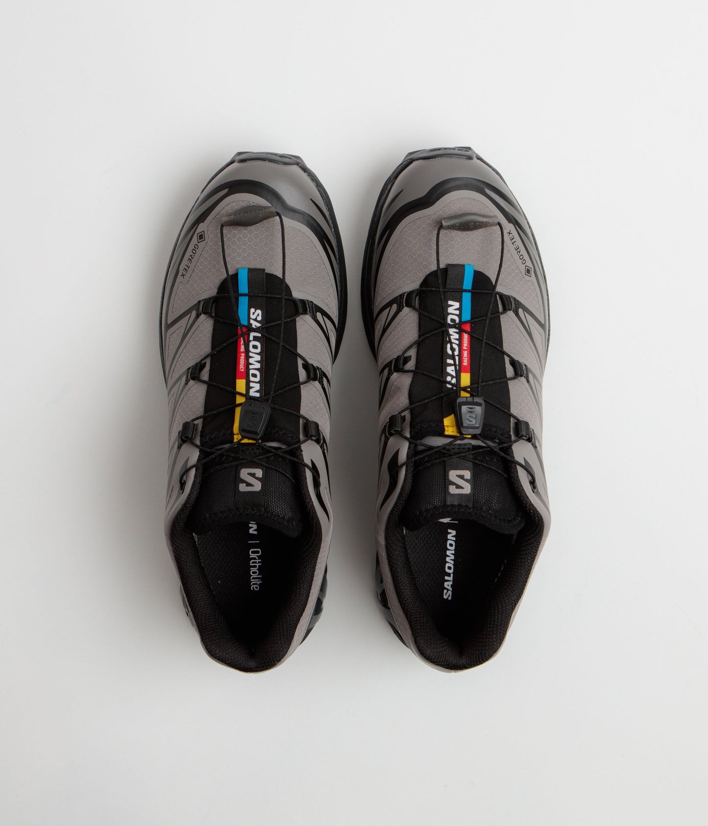 Salomon XT-6 GTX Shoes - Black / Cloudburst / Dark Gull Grey