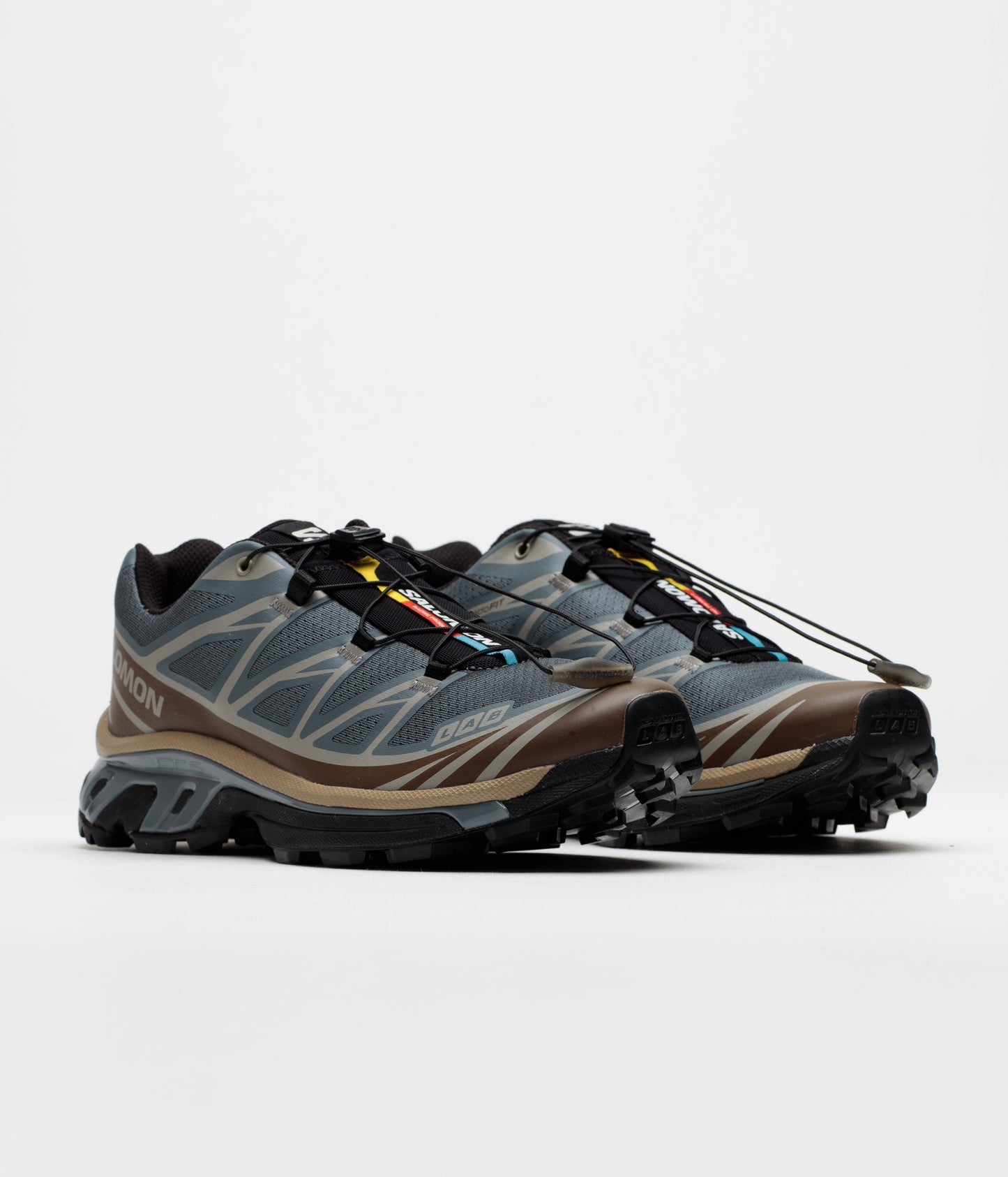 Salomon XT-6 Shoes - Stormy Weather / Mustang