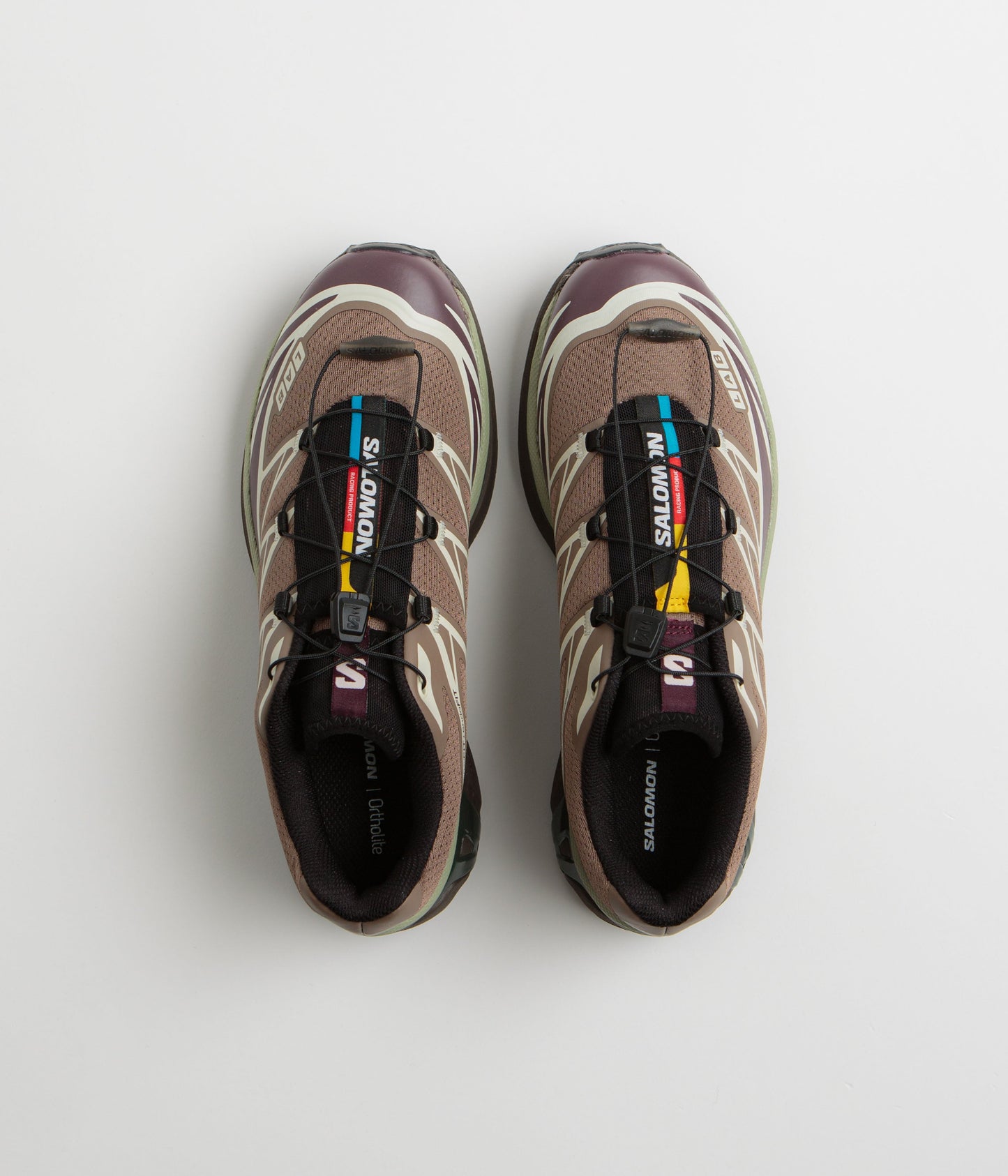 Salomon XT-6 Shoes - Walnut / Huckleberry / Urban Chic