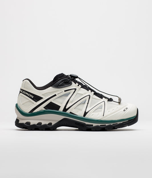 Salomon XT-Quest Shoes - Vanilla Ice / Black / Bistro Green