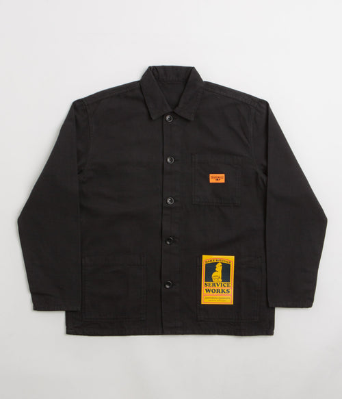 Service Works Canvas Chore Shirt - Black