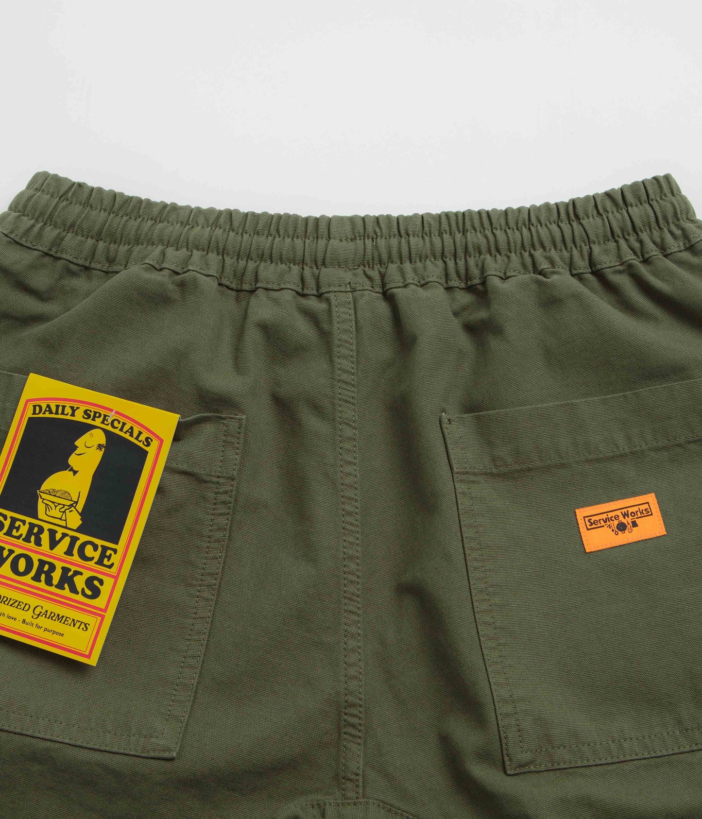 Service Works Classic Chef Pants - Olive